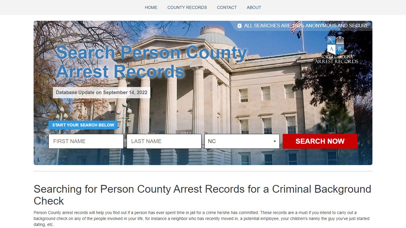 How to Find Person County Arrest Records